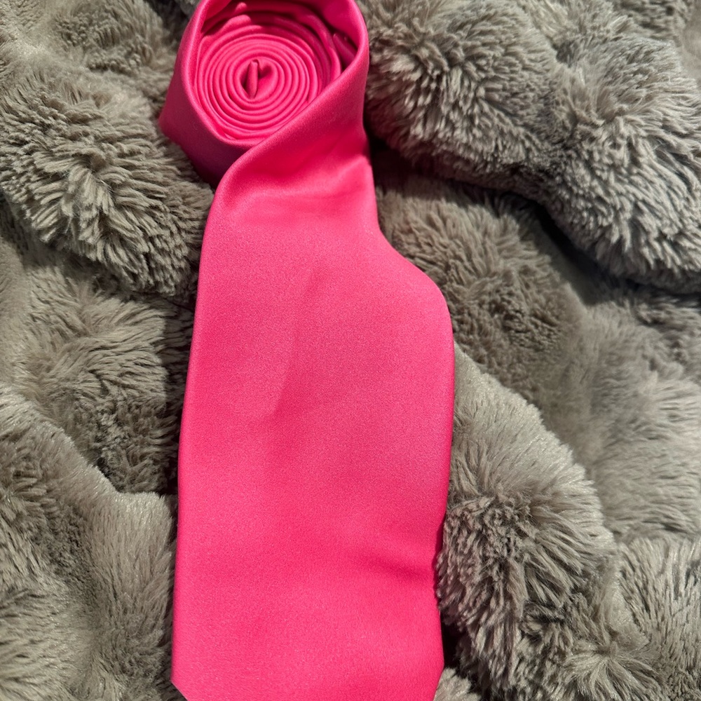 Umo Lorenzo Bold Pink Necktie